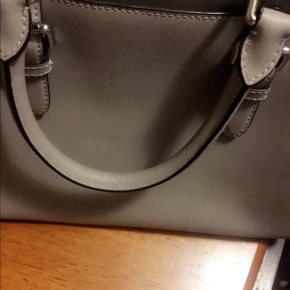 Michae Kors purse and wristlet set silver-finish - Picture 3 of 6